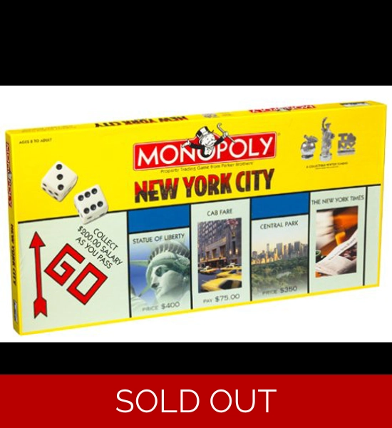 Monopoly New York City Edition Board Game